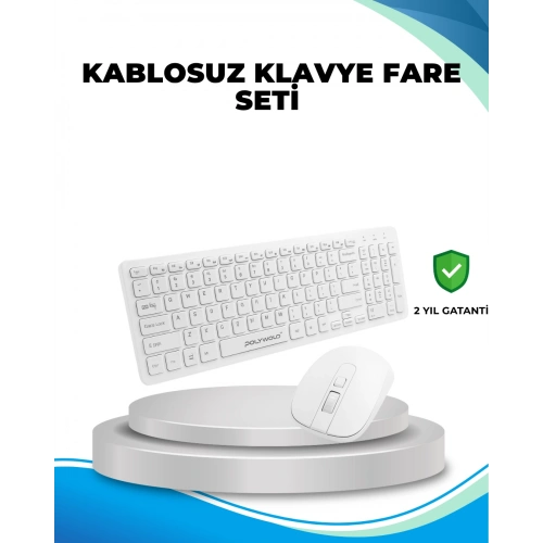 BFS Q Klavye Klavye ve Mouse Seti USB Girişli Kablosuz
