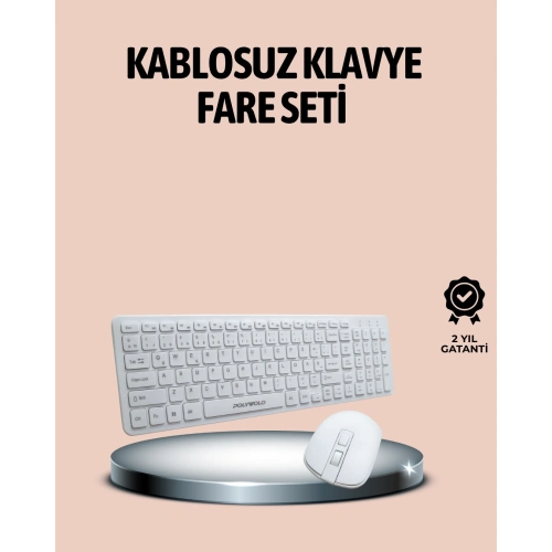 BFS Q Klavye Klavye ve Mouse Seti USB Girişli Kablosuz