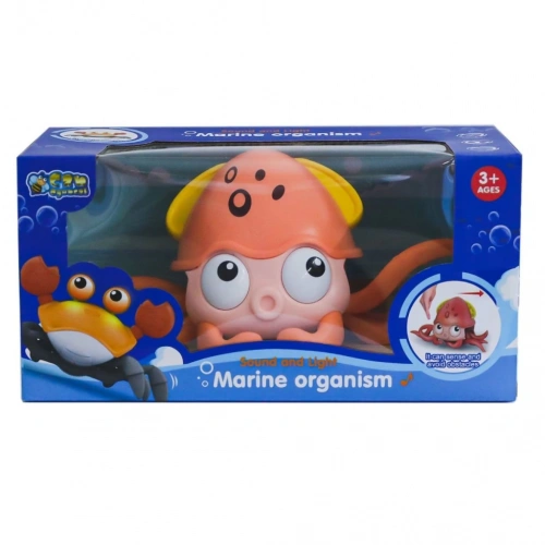 BFS  QC 1Y Sesli Işıklı Sensörlü Şarjlı Yengeç -HalitCan Oyuncak