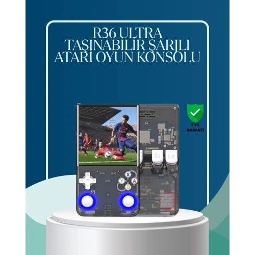 BFS R36 Ultra Çift Joystickli Retro Oyun Konsolu 2500mAh Bataryalı