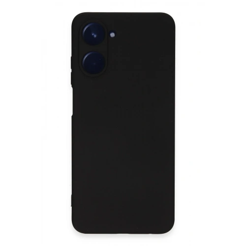 BFS  Realme 10 4G Kılıf Nano içi Kadife Silikon - Siyah