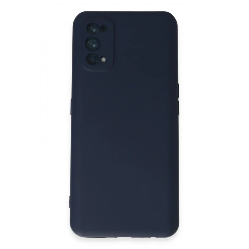 BFS  Realme 7 Pro Kılıf Nano içi Kadife Silikon - Lacivert