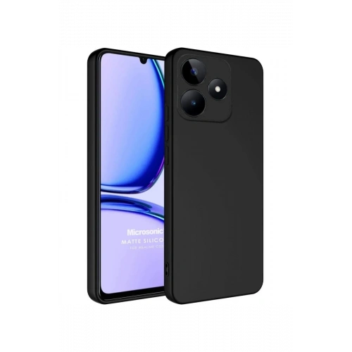 BFS  Realme C61 Kılıf First Silikon - Siyah