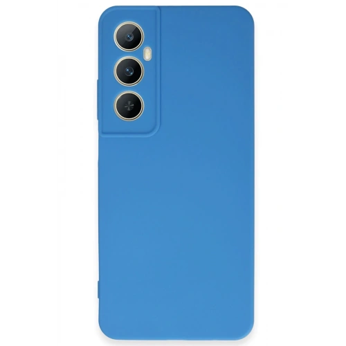 BFS  Realme C65 Kılıf First Silikon - Mavi