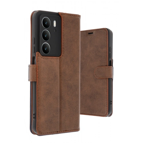 BFS  Realme C75 4G Trend S Plus Kapaklı Kılıf - Taba