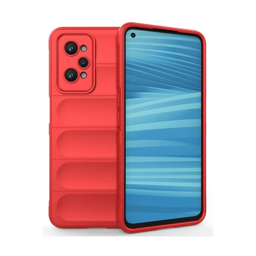 BFS  Realme GT2 5G Kılıf Optimum Silikon - Kırmızı