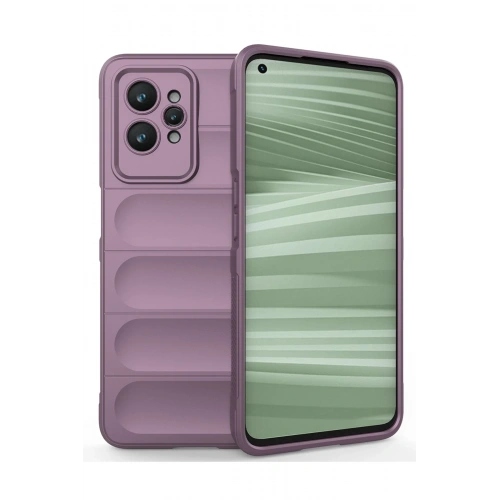 BFS  Realme GT2 Pro 5G Kılıf Optimum Silikon - Mor