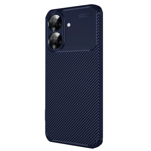 BFS  Realme Note 60 Kılıf Auto Focus Karbon Kapak - Lacivert