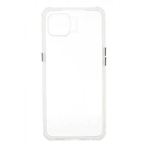 BFS   Reno 4 Lite Kılıf Miami Şeffaf Silikon - Şeffaf