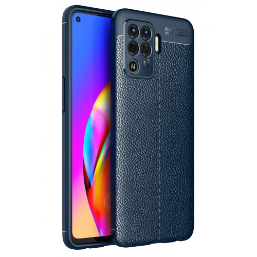 BFS   Reno 5 Lite Kılıf Auto Focus Kapak - Lacivert