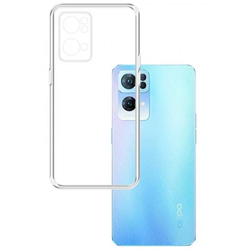 BFS   Reno 7 Lite Kılıf Lüx Şeffaf Silikon