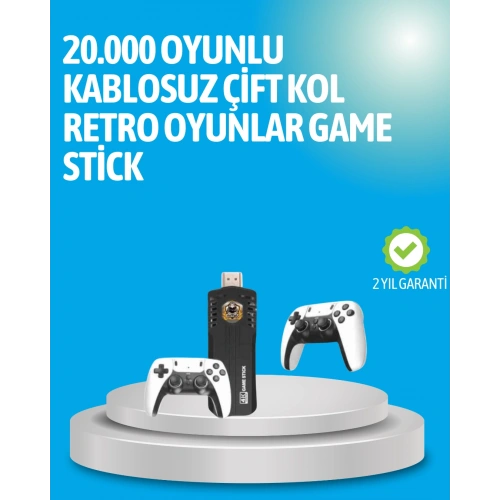 BFS Retro Oyun Konsolu – Yüksek Çözünürlük ve Geniş Oyun Seçenekleri