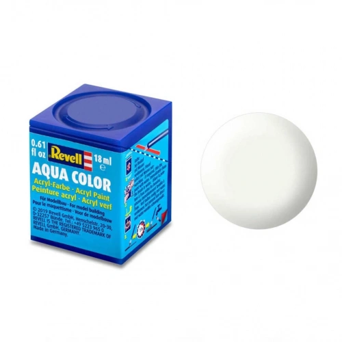 BFS  Revell 301 - Aqua Color White - Acrylic Boya- 18 ml