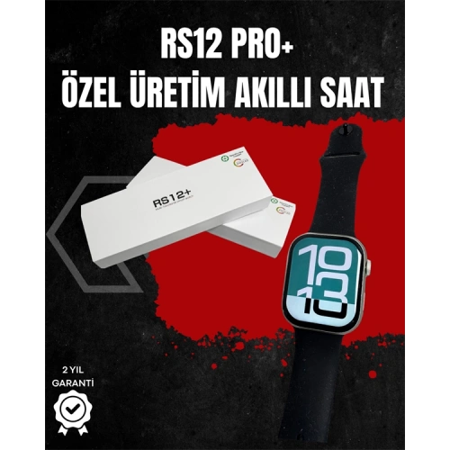 BFS RS12 PRO+ Titanyum Kasa Akıllı Saat – Uyku ve Nabız Takibi, Suya Dayanıklı, Bluetooth Arama