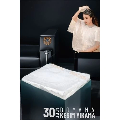 BFS Saç Boyası Kesim Yıkama Önlüğü 30 Adet