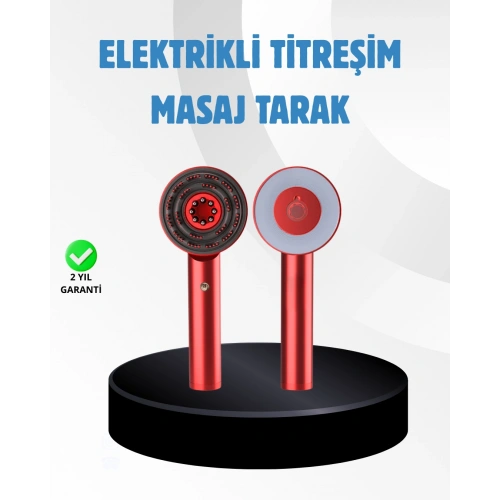 BFS Saç Büyüme Destekleyici Elektrikli Masaj Tarak LED ve Titreşimli