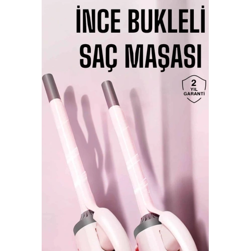 BFS Saç Maşası 10MM İnce Bukle Taşınabilir Saç Kıvırma Çubuğu