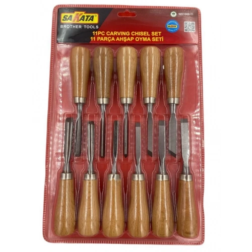 BFS Sakata WD 100811 Ahşap Oyma Seti 11 Parça