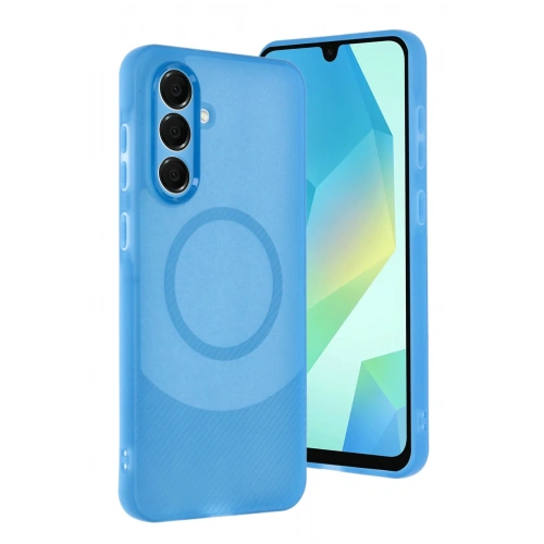 BFS  Samsung A16 5G Kılıf Maya Karbon Kapak - Mavi