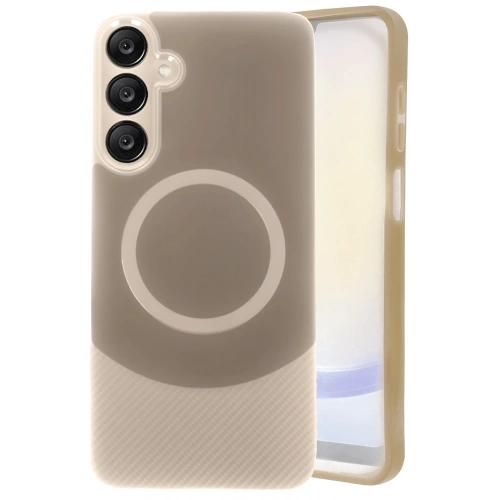 BFS  Samsung A26 Kılıf Maya Karbon Kapak - Kahverengi