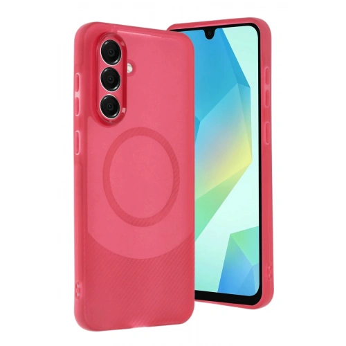 BFS  Samsung A56 Kılıf Maya Karbon Kapak - Bordo