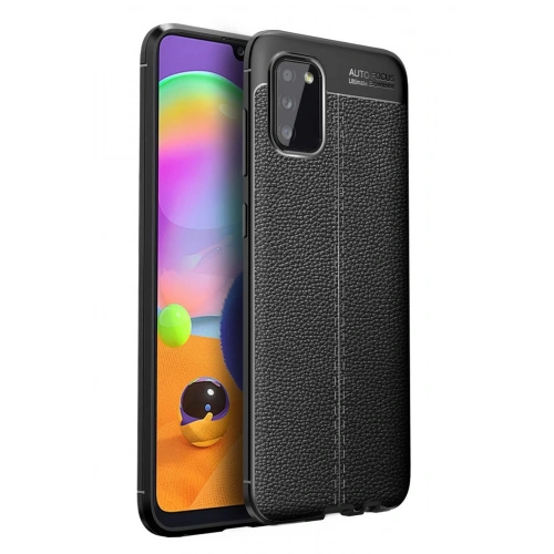 BFS  Samsung Galaxy A02S Kılıf Auto Focus Kapak - Siyah