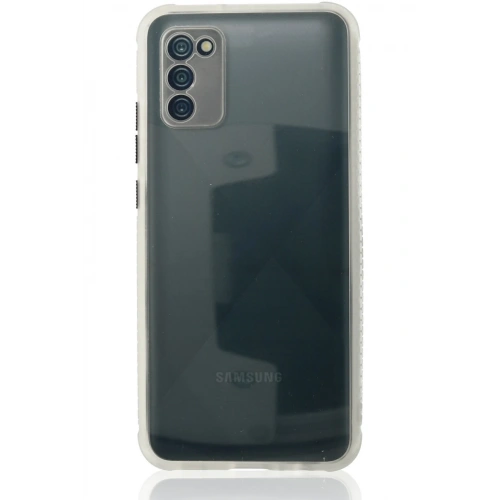 BFS  Samsung Galaxy A02S Kılıf Miami Şeffaf Silikon - Şeffaf