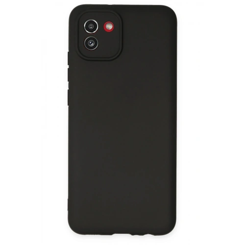 BFS  Samsung Galaxy A03 Kılıf First Silikon - Siyah