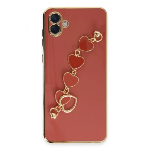 BFS  Samsung Galaxy A04 Kılıf Esila Silikon - Kırmızı