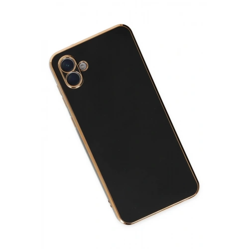 BFS Samsung Galaxy A04 Kılıf Volet Silikon - Siyah