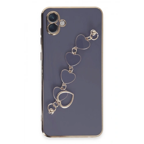 BFS  Samsung Galaxy A04E Kılıf Esila Silikon - Gri