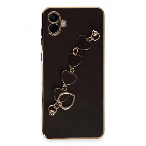 BFS  Samsung Galaxy A04E Kılıf Esila Silikon - Siyah