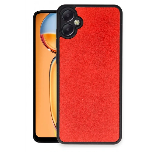 BFS  Samsung Galaxy A05 Kılıf Aras Deri Kapak - Kırmızı