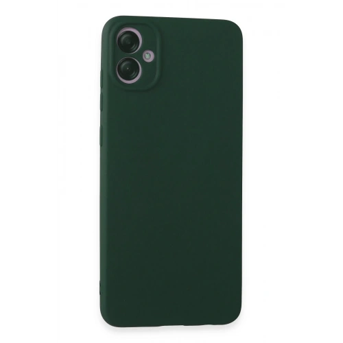 BFS  Samsung Galaxy A05 Kılıf First Silikon - Koyu Yeşil