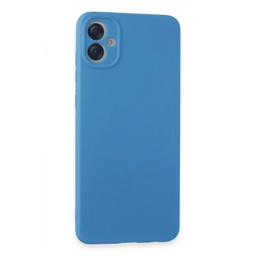 BFS  Samsung Galaxy A05 Kılıf First Silikon - Mavi