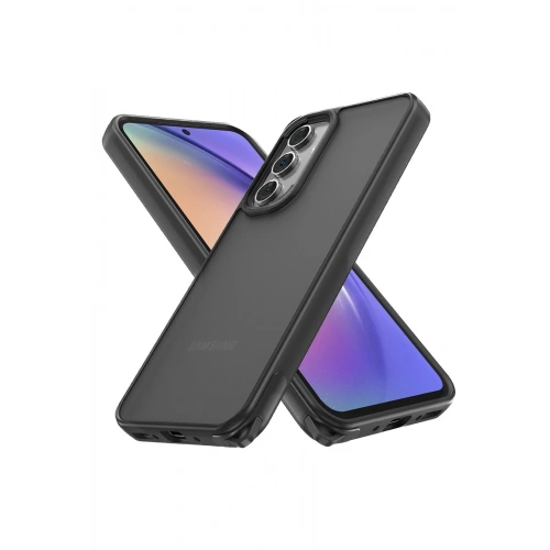 BFS  Samsung Galaxy A05S Kılıf Elegant Kapak - Siyah