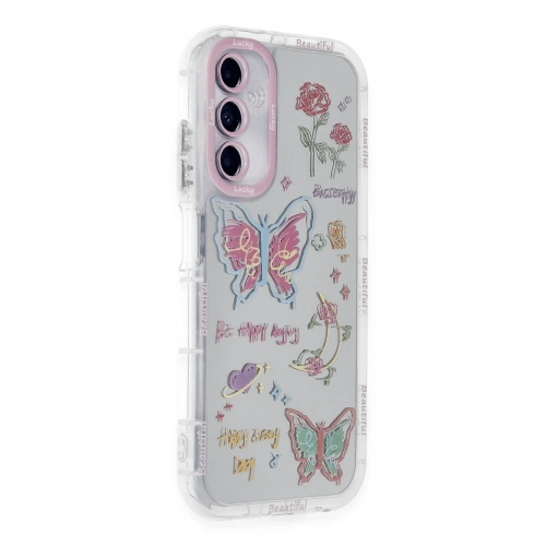 BFS  Samsung Galaxy A05S Kılıf Reflexion Desenli Kapak - Desen 8