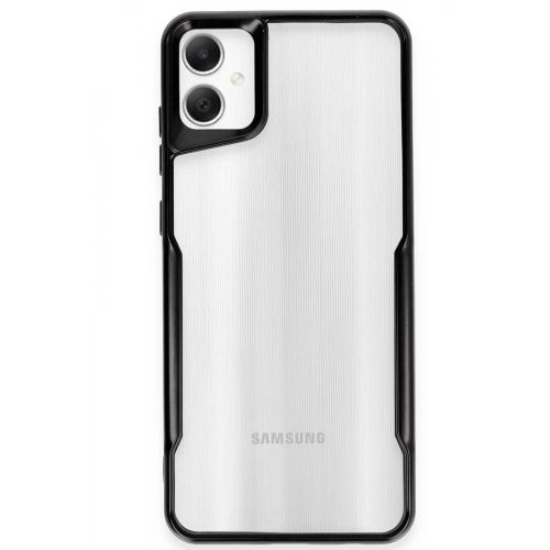 BFS Samsung Galaxy A06 Kılıf Boyi Silikon Kapak - Siyah