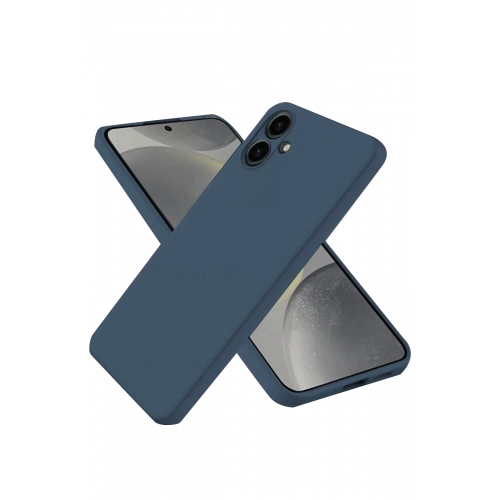 BFS  Samsung Galaxy A06 Kılıf First Silikon - Lacivert