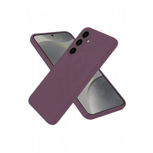 BFS  Samsung Galaxy A06 Kılıf First Silikon - Mürdüm