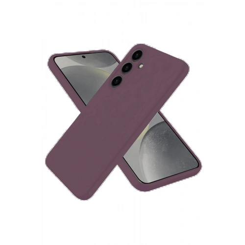 BFS Samsung Galaxy A06 Kılıf First Silikon - Mürdüm