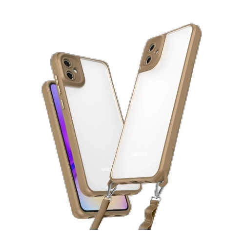 BFS Samsung Galaxy A06 Kılıf Penta Silikon Kılıf - Çöl Titanyum
