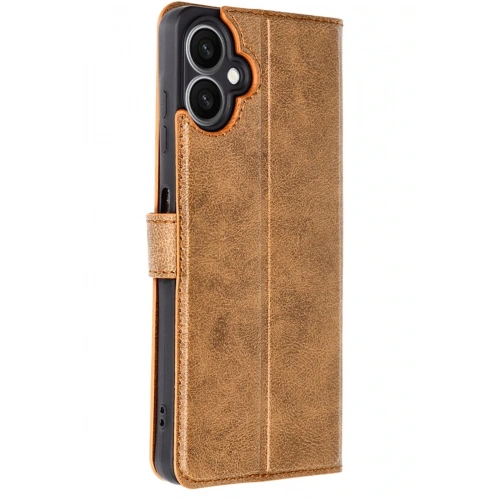 BFS  Samsung Galaxy A06 Kılıf Trend S Plus Kapaklı Kılıf - Taba