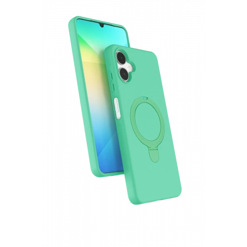 BFS  Samsung Galaxy A06 Regal Magsafe Standlı Kapak - Yeşil