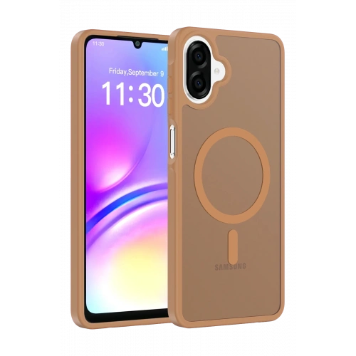 BFS  Samsung Galaxy A07 4G Jota Magsafe Kapak - Çöl Titanyum