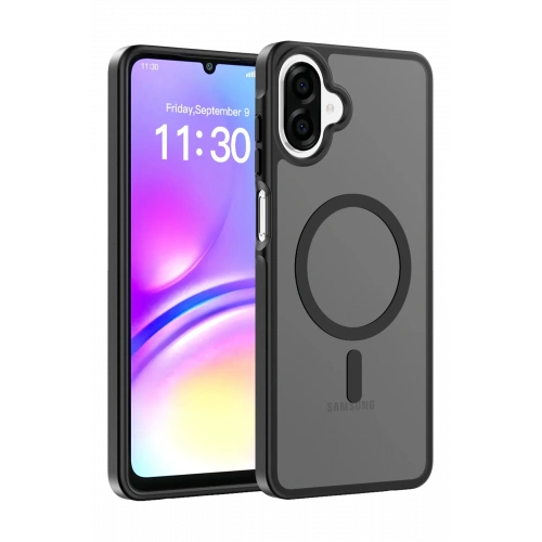 BFS  Samsung Galaxy A07 4G Jota Magsafe Kapak - Siyah