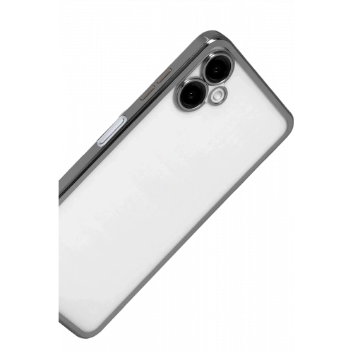 BFS  Samsung Galaxy A07 4G  Lensli Silikon - Titan Gri