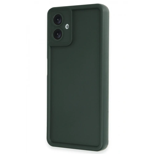 BFS  Samsung Galaxy A07 4G Viera Silikon - Koyu Yeşil