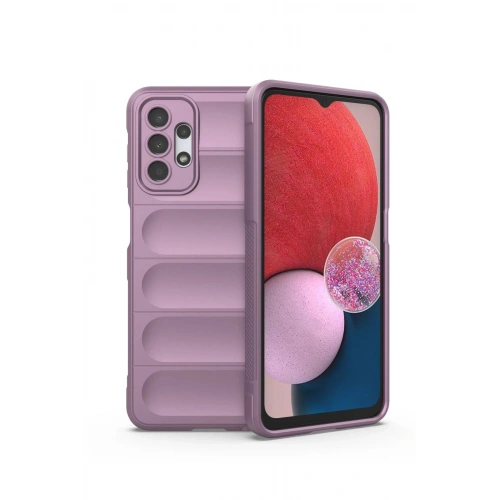 BFS Samsung Galaxy A13 4G Kılıf Optimum Silikon - Mor