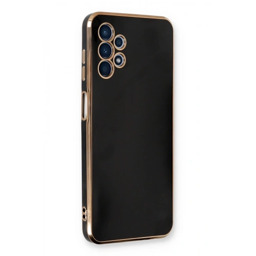 BFS  Samsung Galaxy A13 4G Kılıf Volet Silikon - Siyah